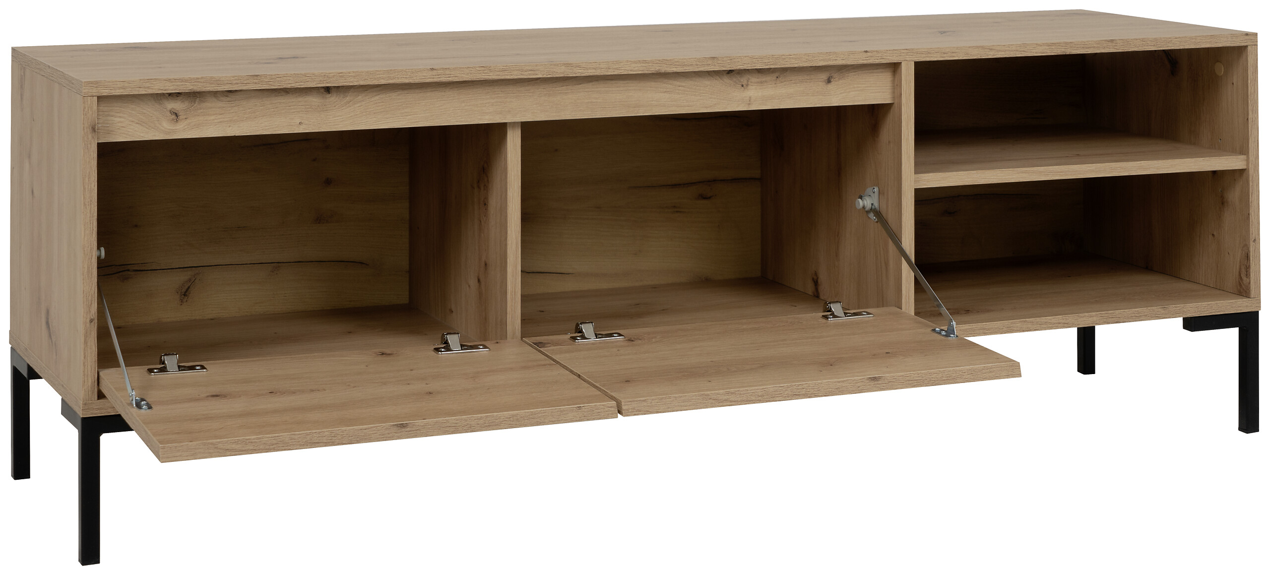 TV-Lowboard Korsika Eiche Artisan Nachbildung B/H/T: ca. 150x49x40 cm