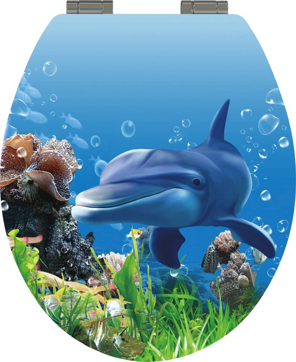 POCOline WC-Sitz Delfin MDF