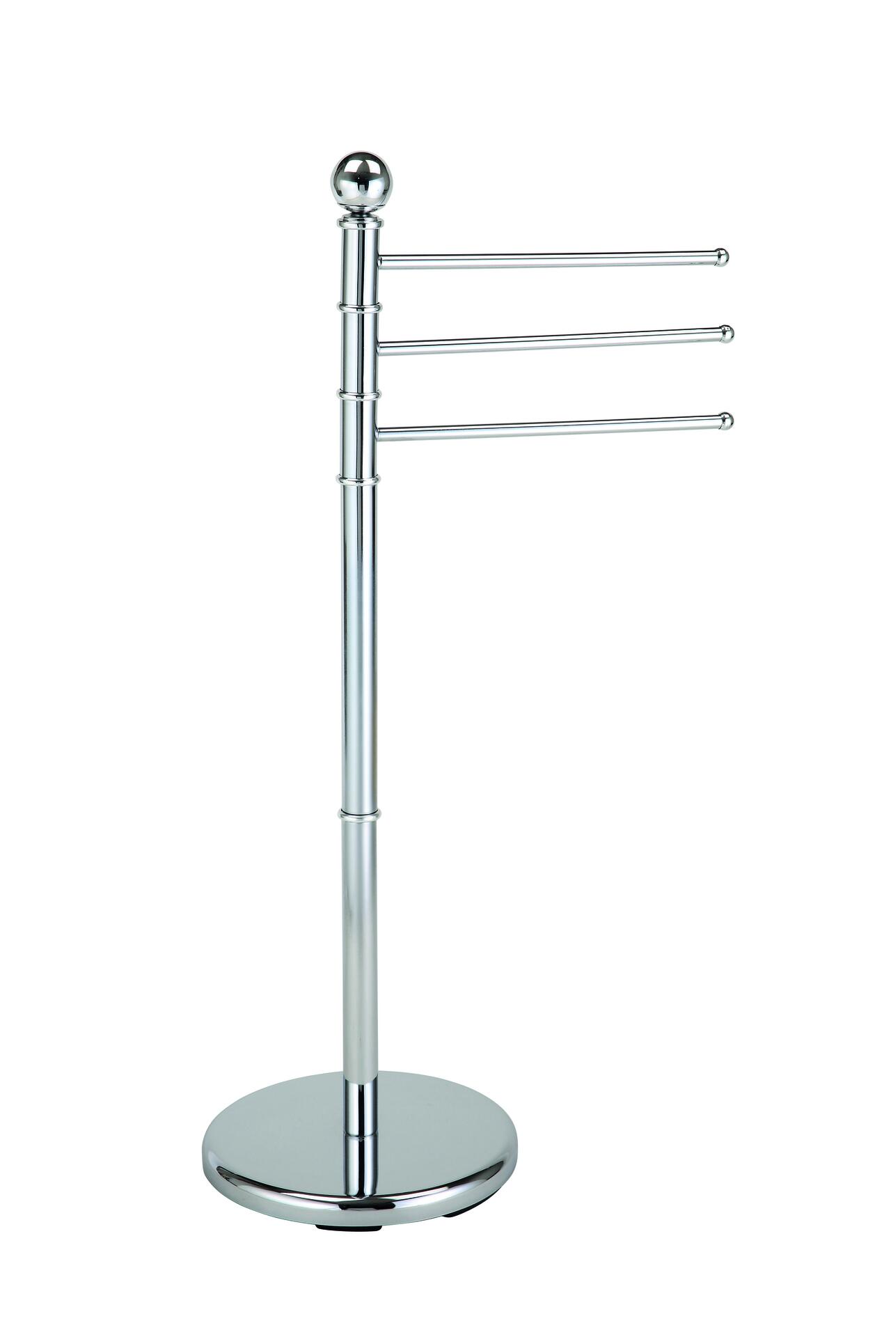 Handtuchhalter Chrom Metall B/H/T: ca. 48x92x28 cm