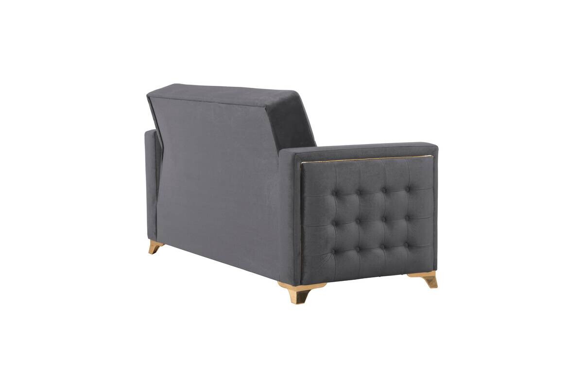 Sofa 3-2-1 Cavana grau Microfaser