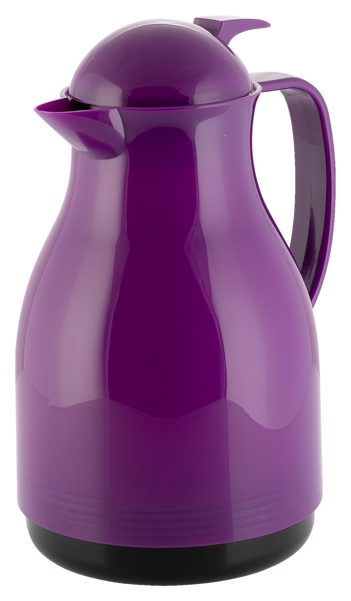 Axentia Isolierkanne lila Kunststoff