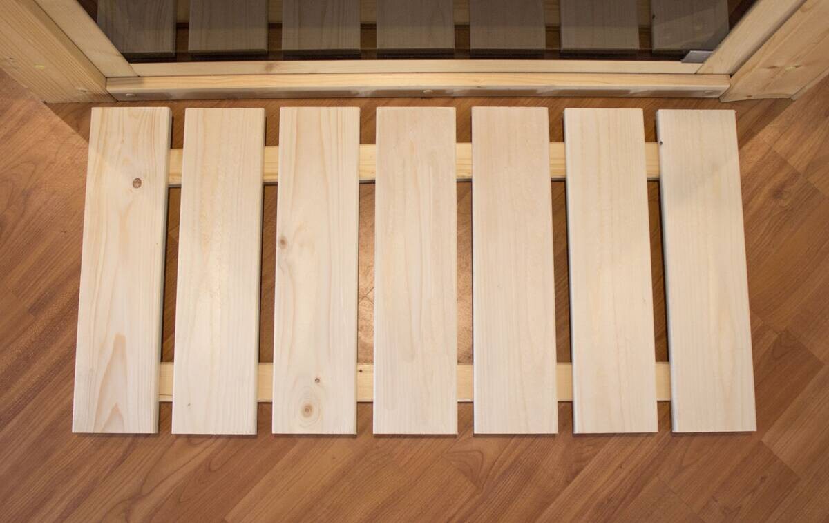 Karibu Bodenrost (Fichte) natur B/L: ca. 77x38 cm