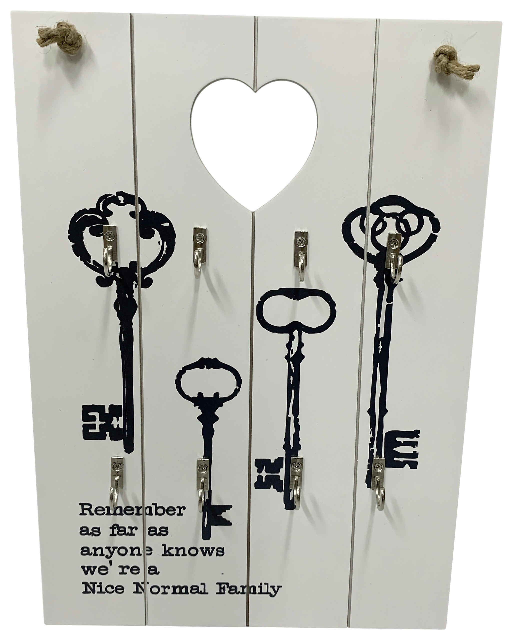 Schlüsselboard Key weiß B/H/T: ca. 24x34x3 cm