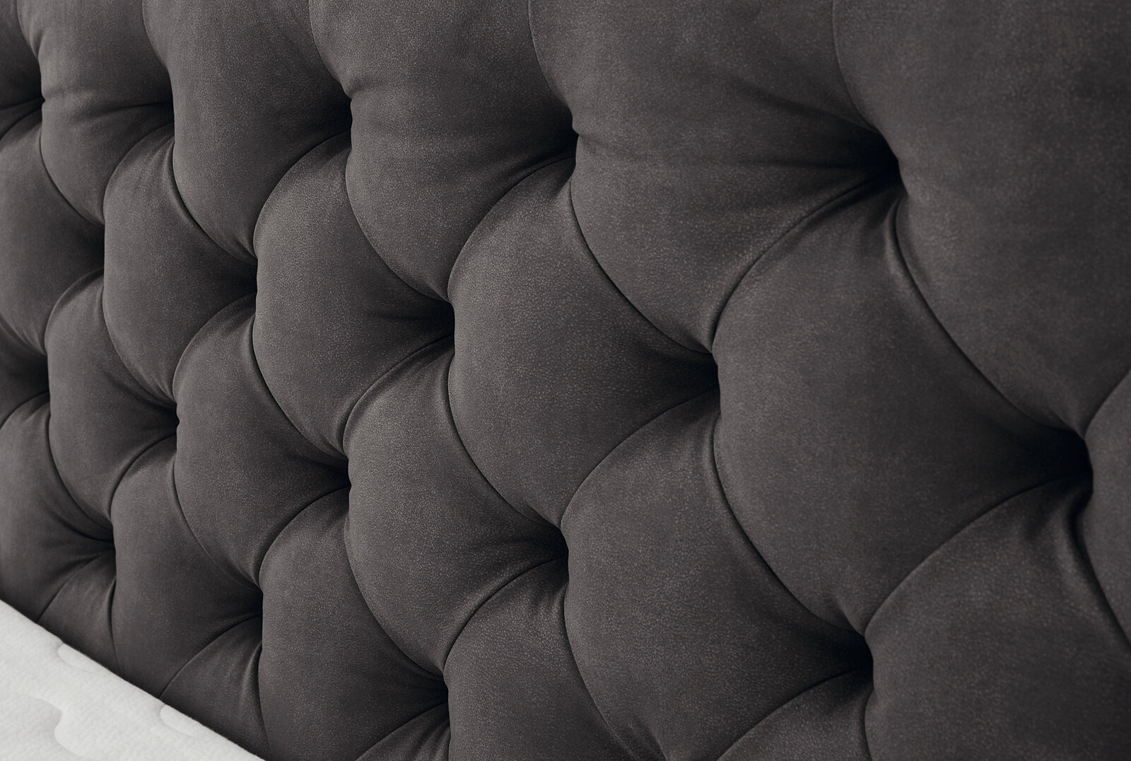 Boxspringbett  anthrazit Liegefläche B/L: ca. 180x200 cm