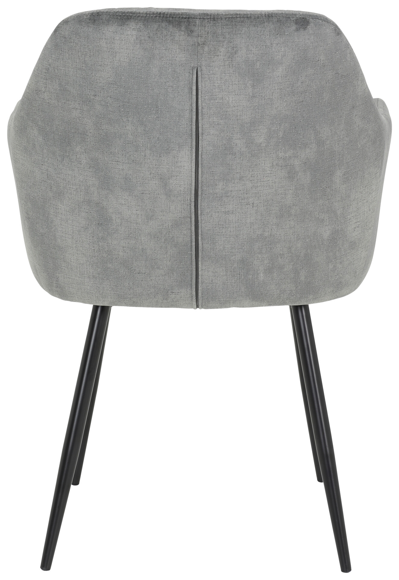 Stuhl Tina 2er Set grau Vintage Samtoptik B/H/T: ca. 56x81x62 cm