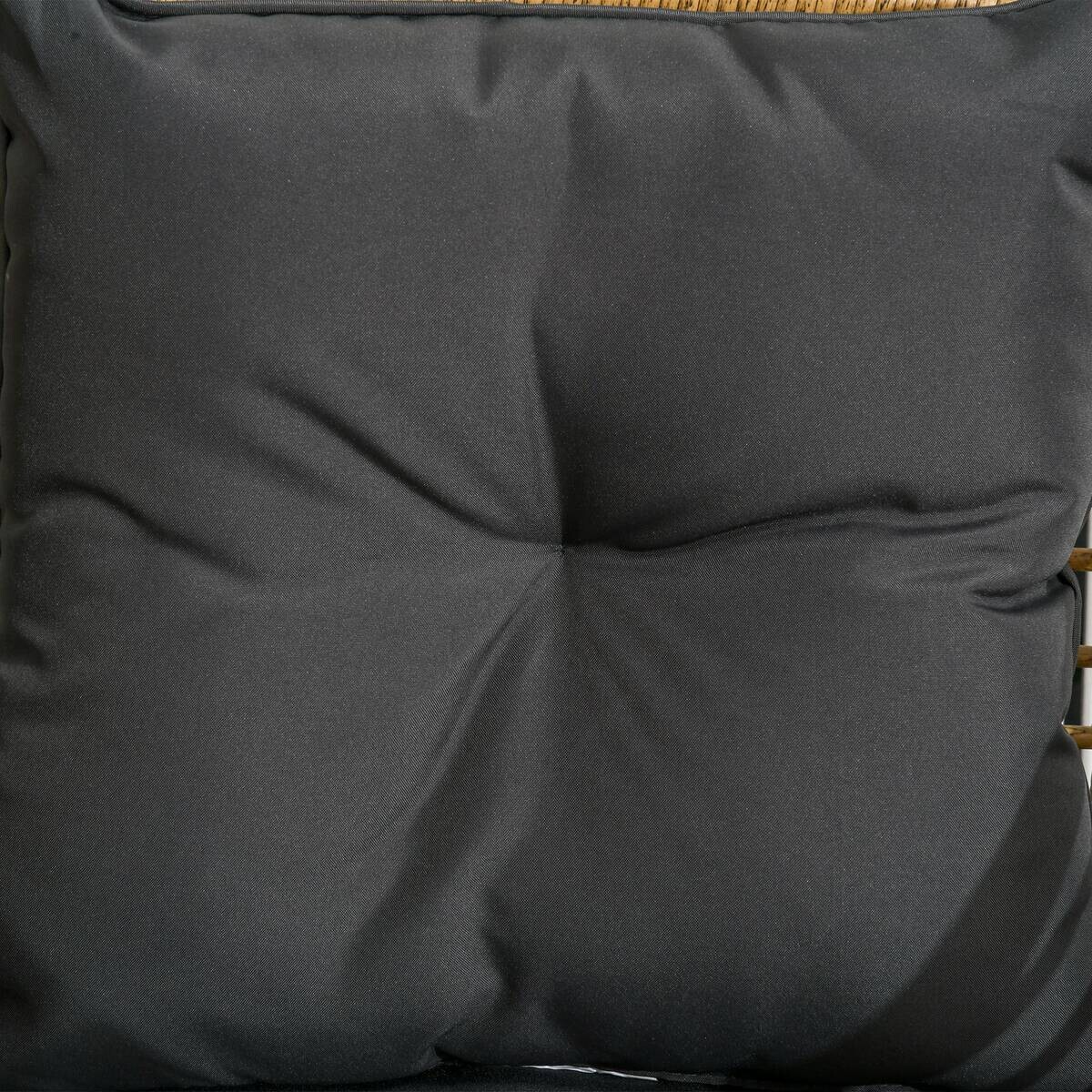 Outsunny Sitzgruppe dunkelgrau Edelstahl B/H/L: ca. 65x62x78 cm