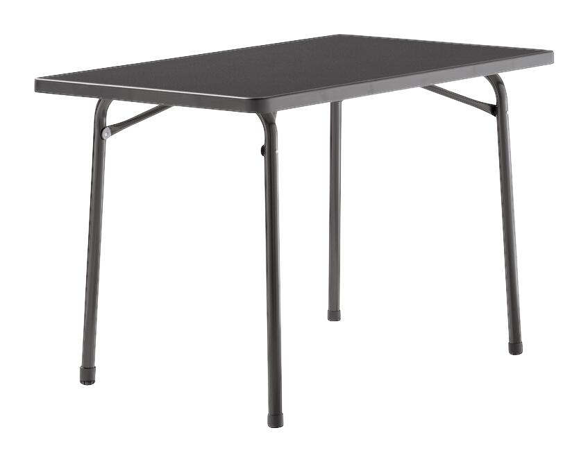 Sieger Klapptisch anthrazit Stahl B/H/L: ca. 70x72x115 cm