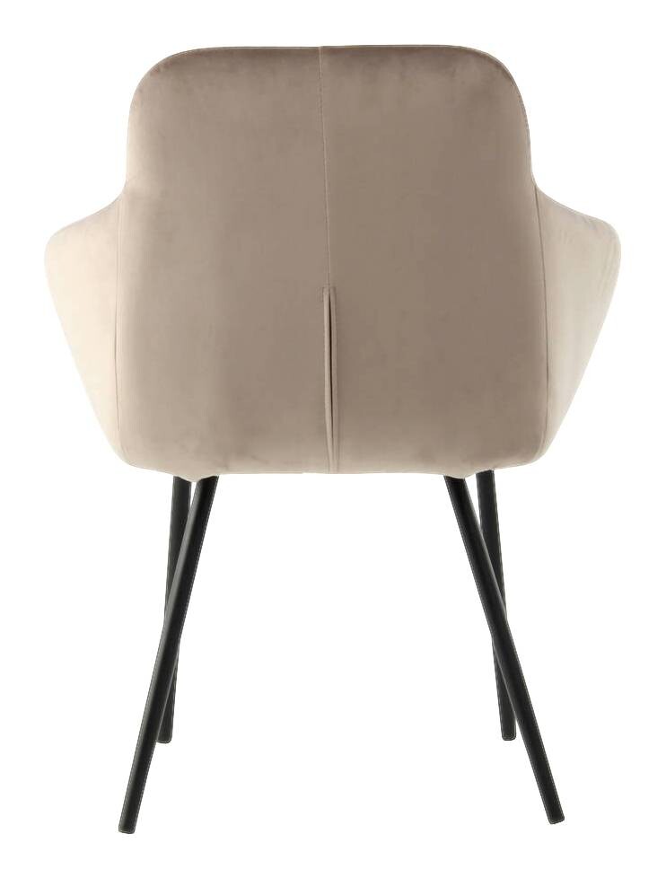 Stuhl Cobain 800 2er hellbraun Microfaser B/H/T: ca. 60,5x81x60 cm