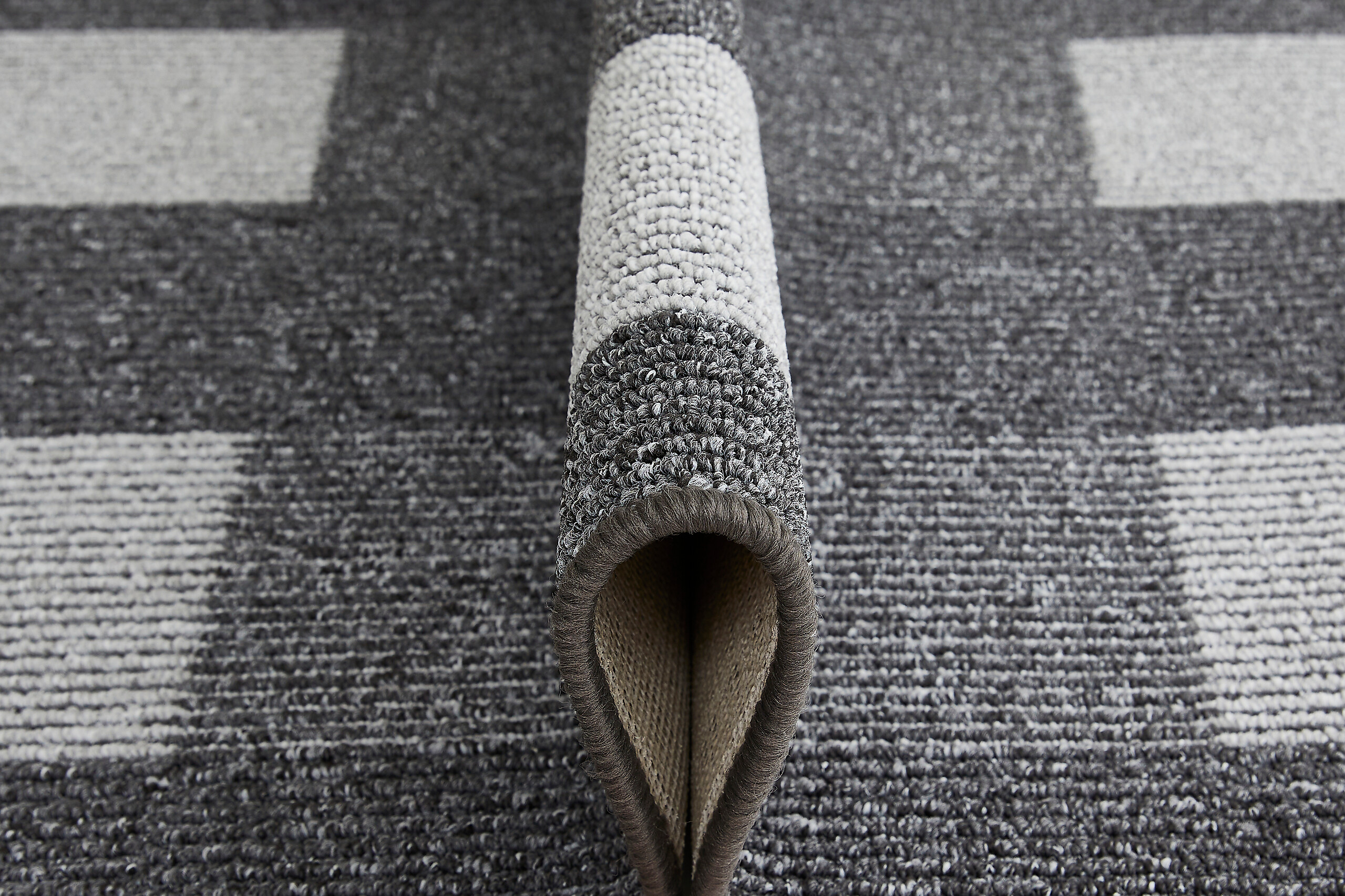 Andiamo Teppich Avallon anthrazit B/L: ca. 67x120 cm