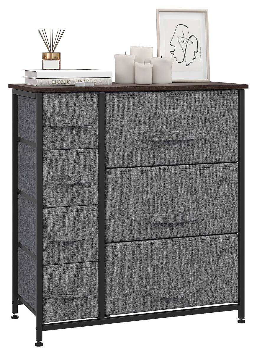 HOMCOM Aufbewahrungsregal dunkelgrau Edelstahl B/H/L: ca. 30x63,5x71 cm HOMCOM Aufbewahrungsregal dunkelgrau Edelstahl B/H/L: ca. 30x63,5x71 cm