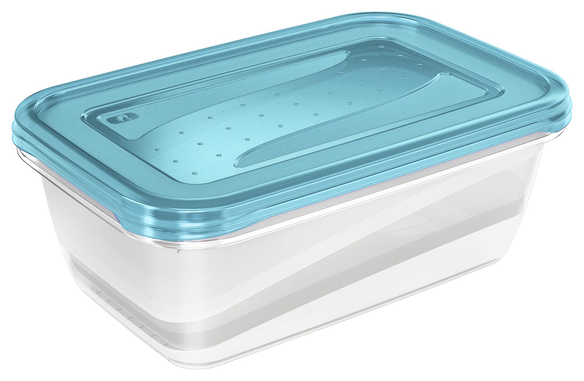 keeeper Frischhaltedosenset transparent B/H/L: ca. 19x9x29 cm