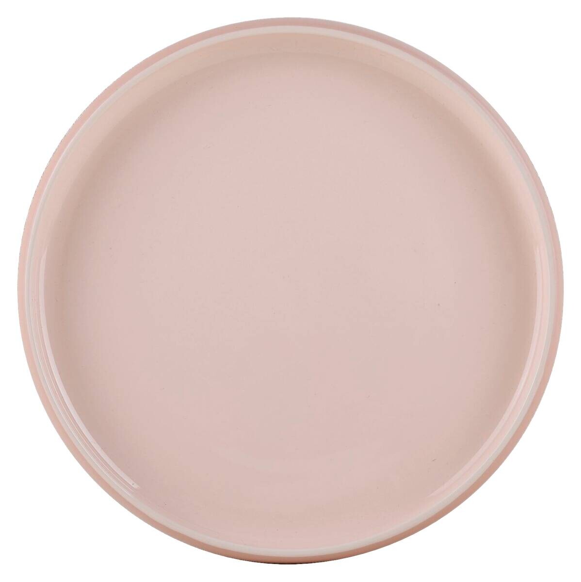 Essteller rosa Steinzeug D: ca. 26,3 cm