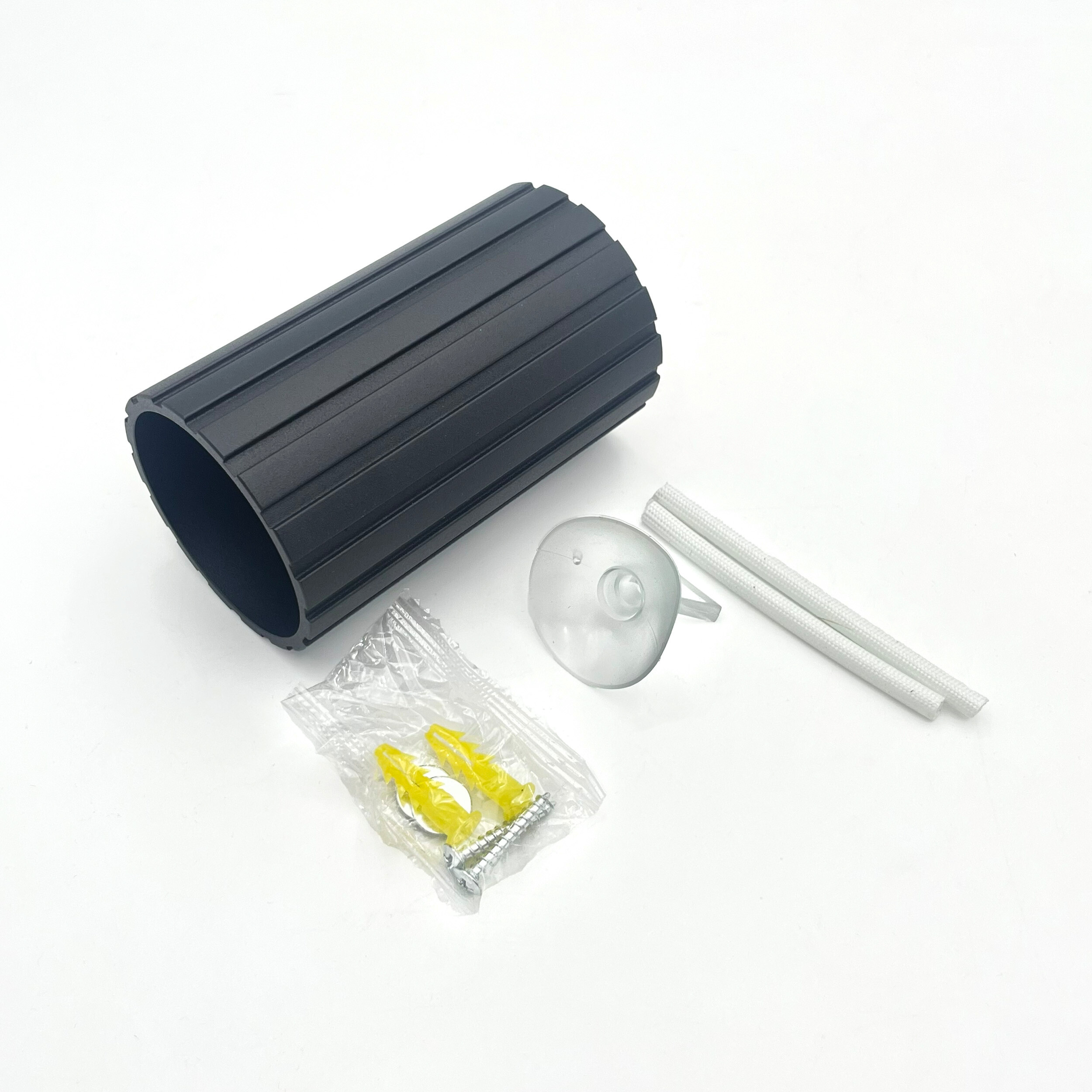 Lamkur Strahler Prisma schwarz Stahl B/H/L: ca. 6,5x10x6,5 cm 1 Brennstellen