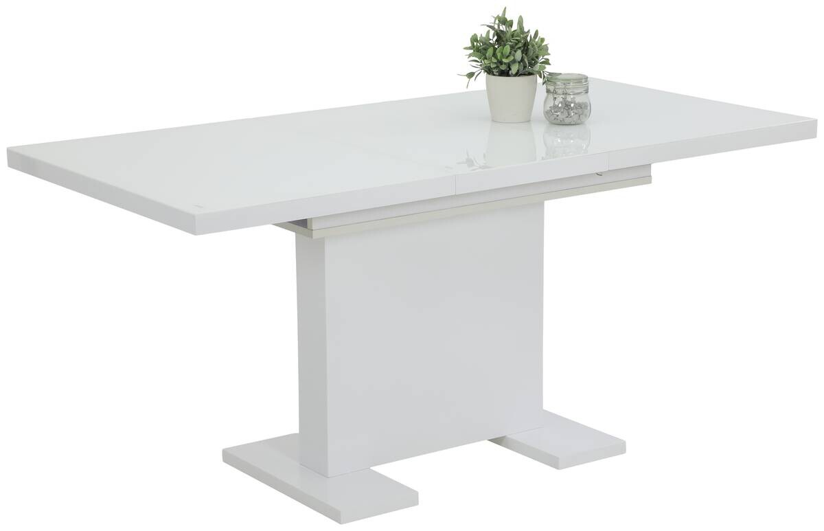 Esstisch Wilma weiß Hochglanz B/T: ca. 120x80 cm Esstisch Wilma weiß Hochglanz B/T: ca. 120x80 cm