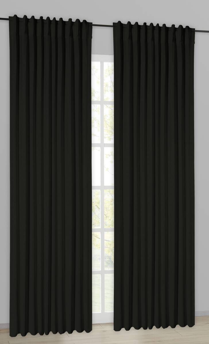 Verdunklungsvorhang New Darkness schwarz B/L: ca. 270x245 cm