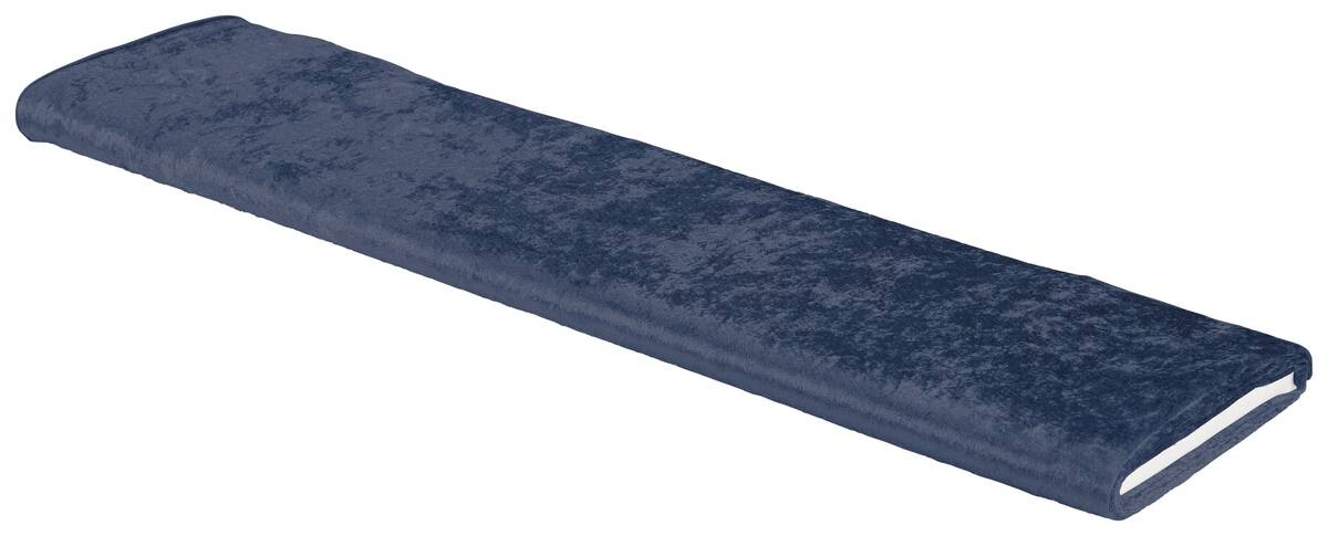 Dekostoff Pannesamt blau B: ca. 150 cm