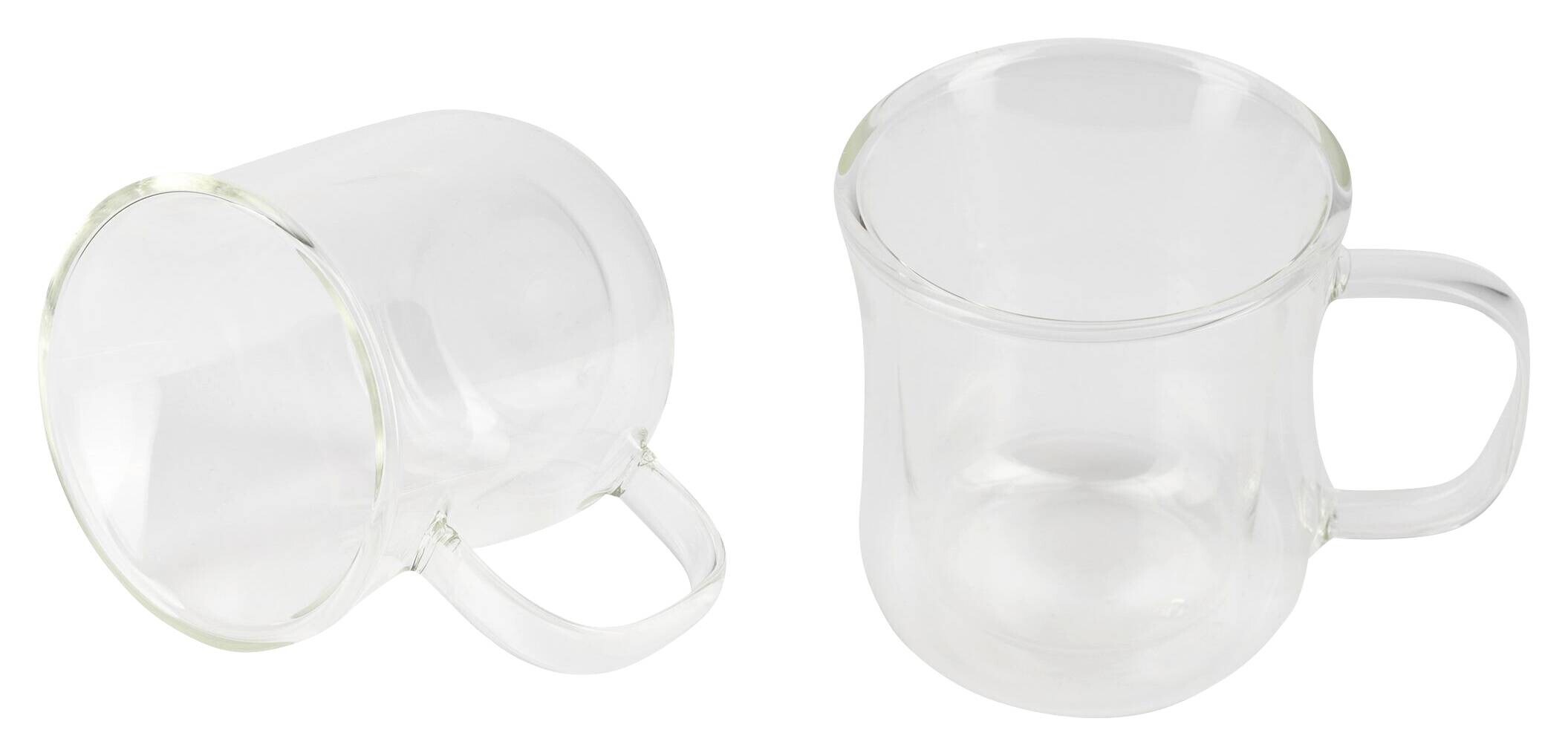 BERGNER Trinkgläserset COFFEE & TEA LOVERS transparent