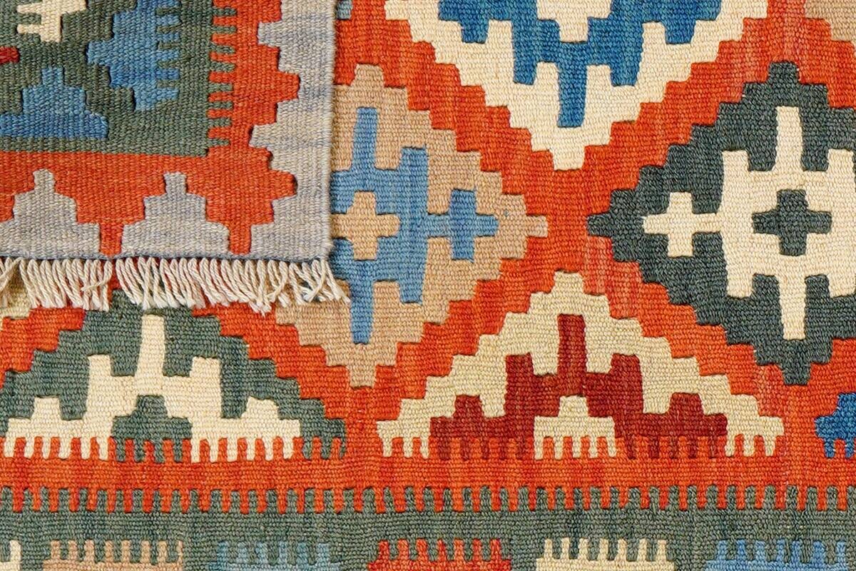 PersaTepp Teppich Kelim Gashgai grün B/H/L: ca. 82x1x122 cm