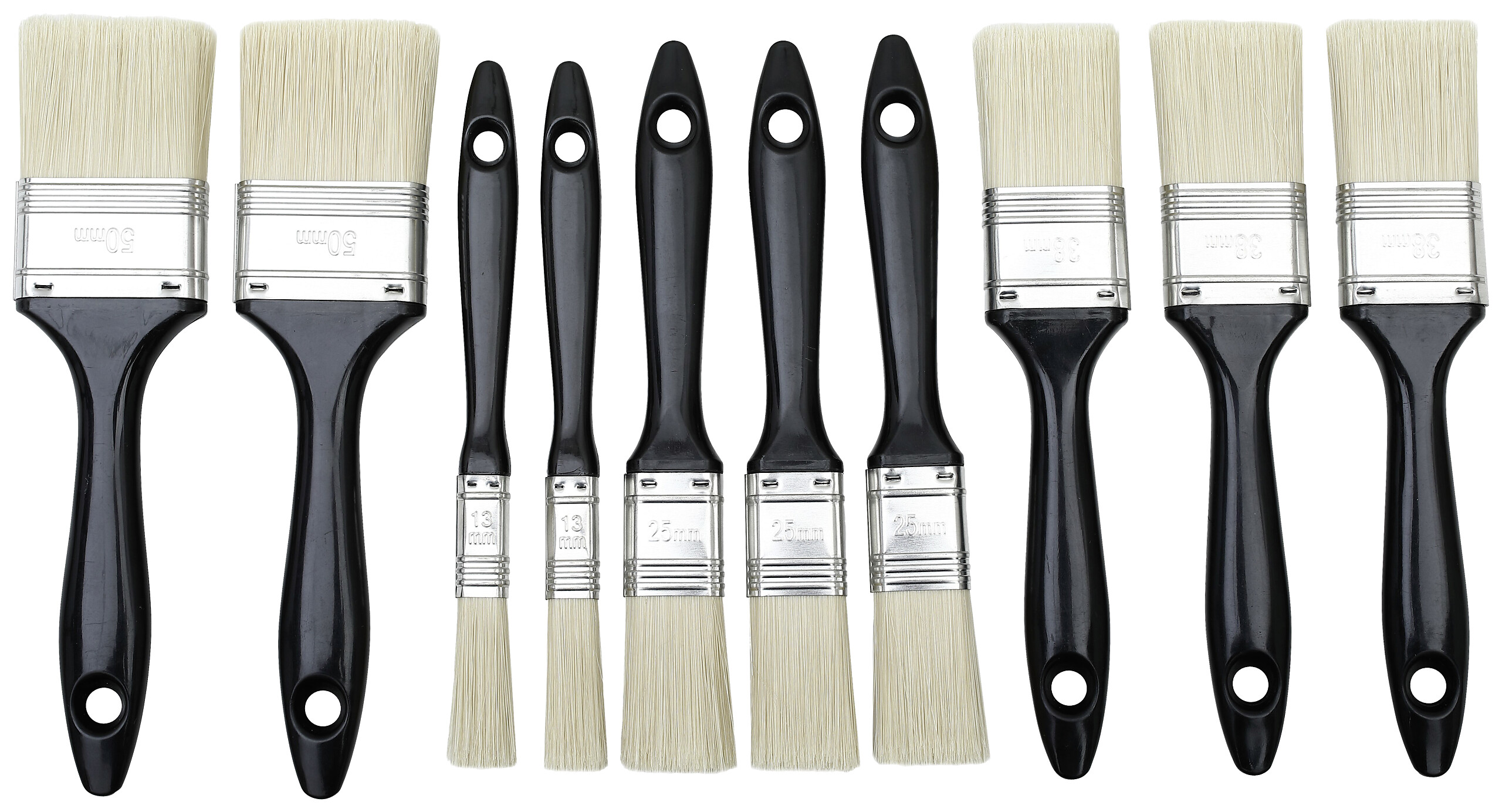 Flachpinselset 10 tlg.