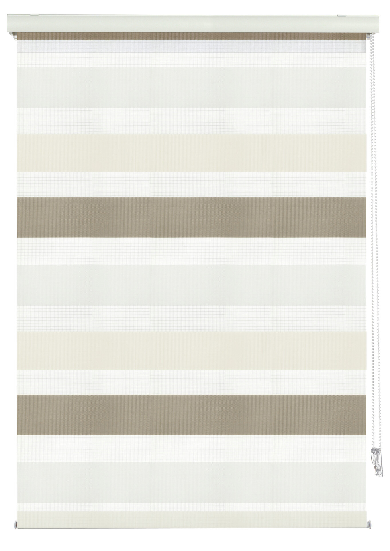 Boviva Doppelrollo mit Blende weiß B/L: ca. 70x160 cm