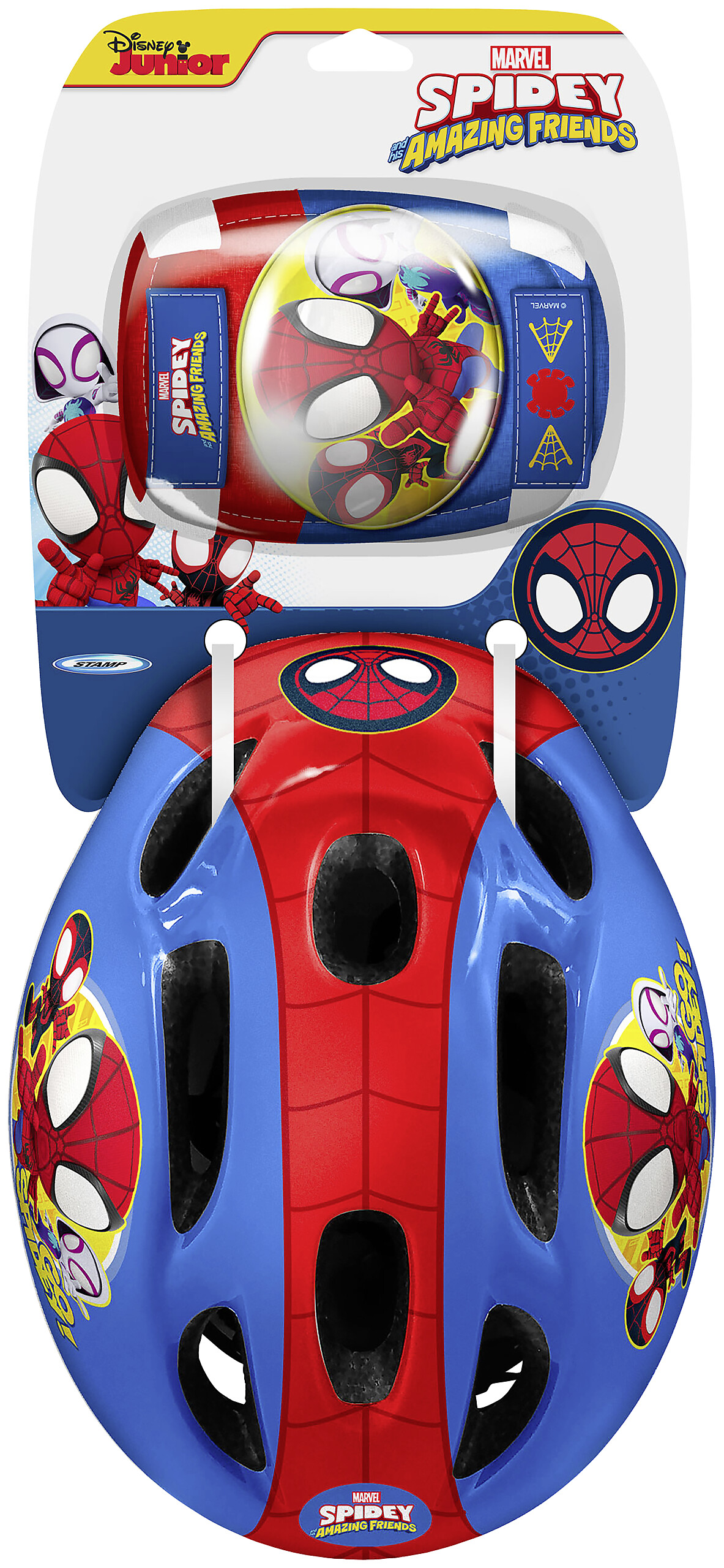 Spidey /Disney Kinderhelm mit Polstern