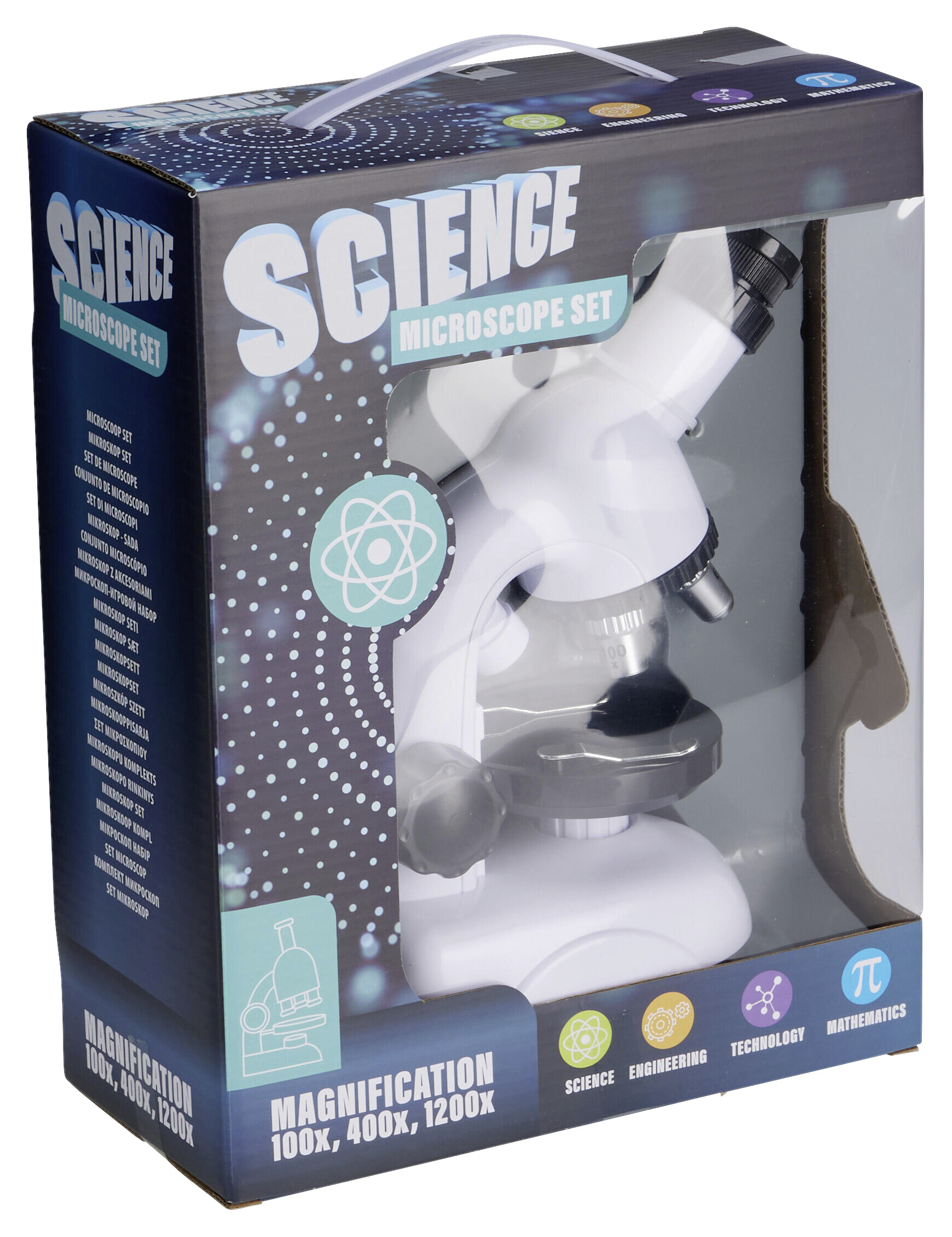 Mikroskop Set B/H/L: ca. 23x11x29 cm