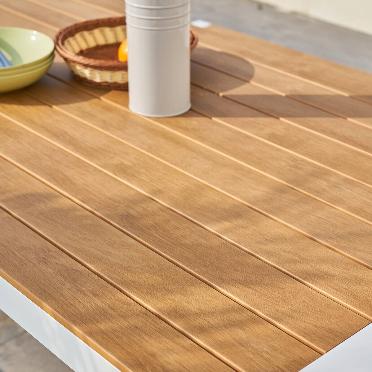 AXI Outdoor Living Gartenset Tony braun Kunststoff B/H/L: ca. 90x75x190 cm