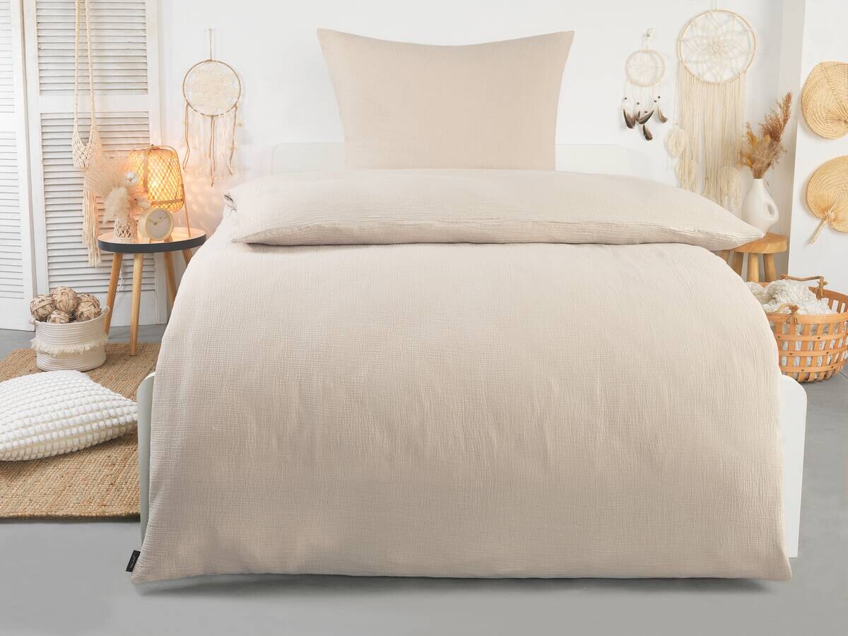 Baumwoll Bettwäsche Musselin