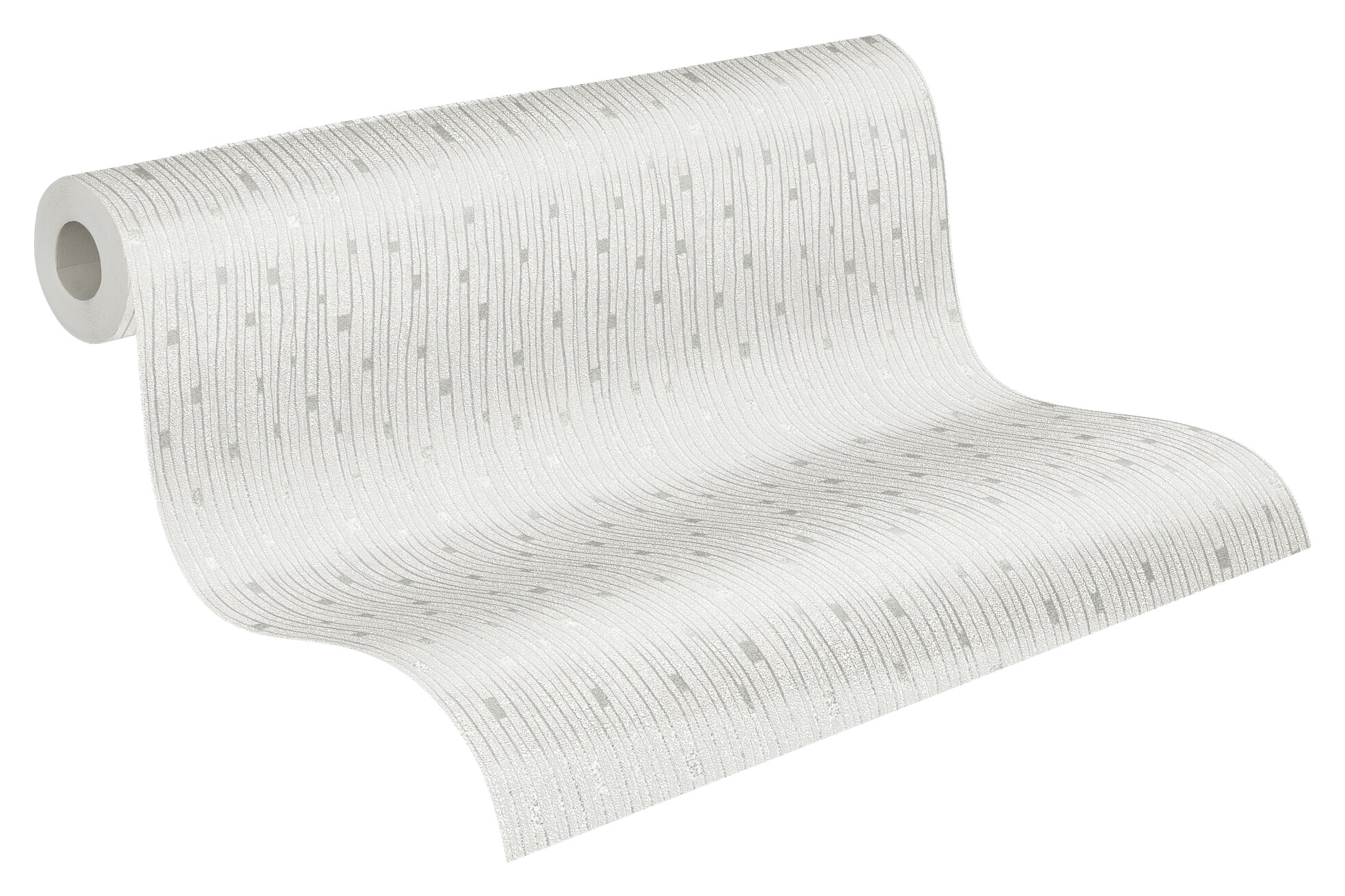 A.S.Creation Vliestapete creme grau silber B/H/D: ca. 53x1005x8,2 cm