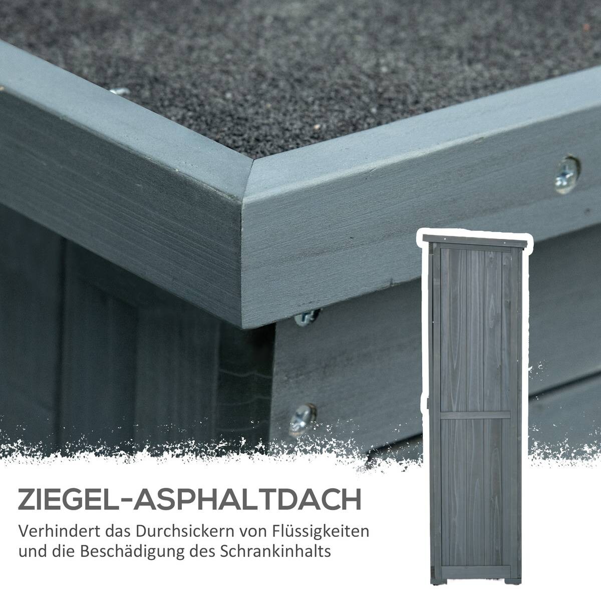 Outsunny Gartenschrank