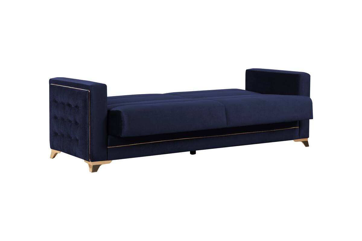 Sofa 3-2-1 Cavana nachtblau Microfaser