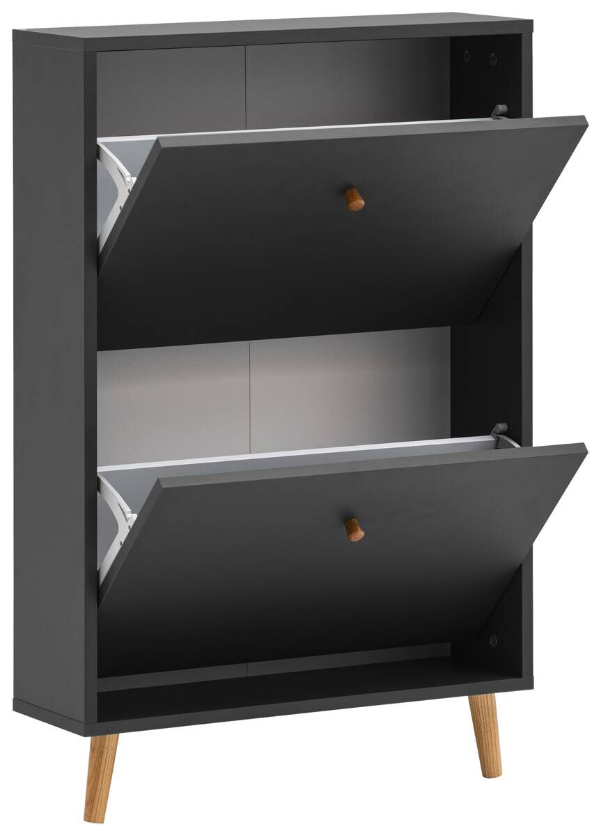Schuhkipper Bjarne anthrazit B/H/T: ca. 59,8x92,2x20 cm
