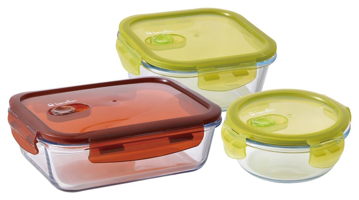 BENETTON Vorratsdosenset Safari bunt