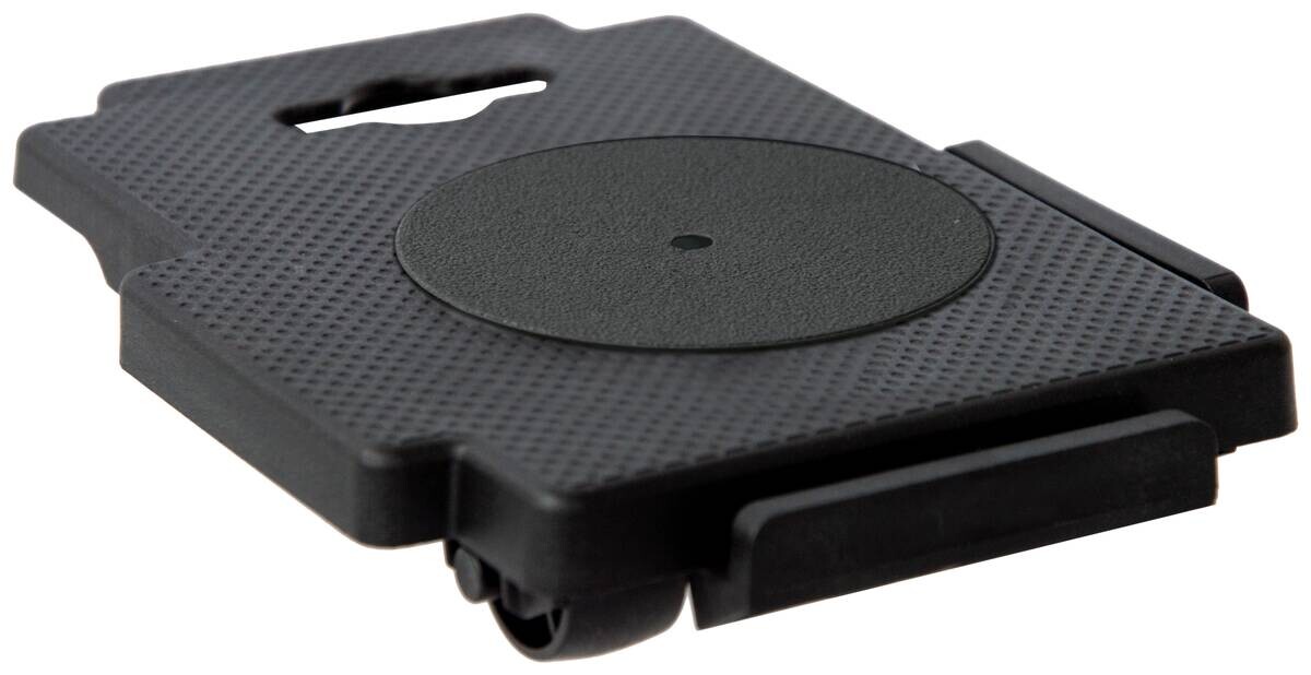 Dolly Transportroller schwarz B/H/L: ca. 10,5x2,5x14 cm