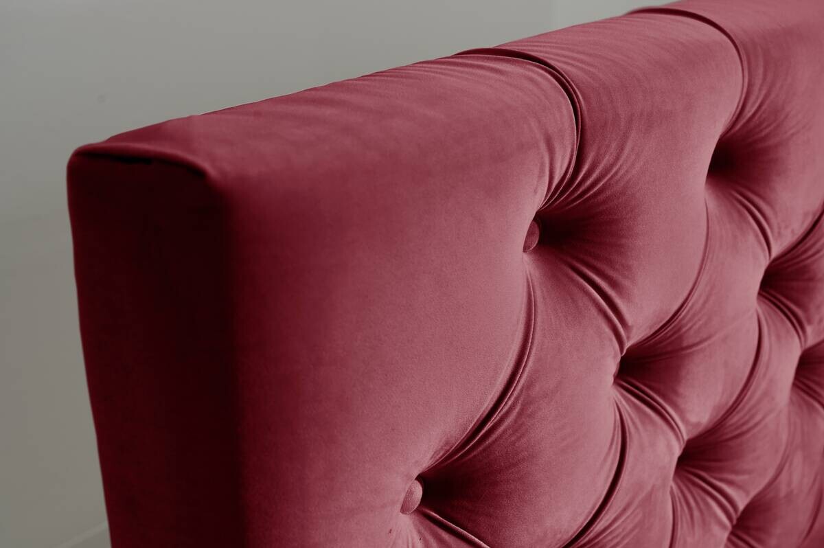 Boxbett Glow burgund rot B/H/T: ca. 140x110x224 cm