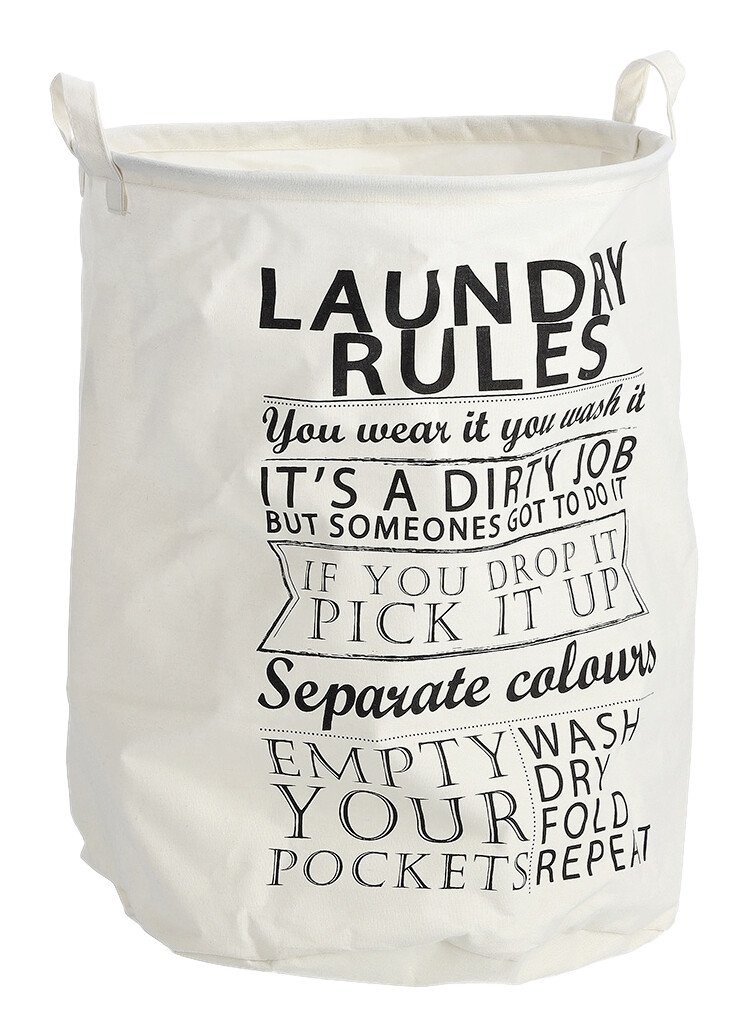 Zeller Wäschesammler Laundry Rules