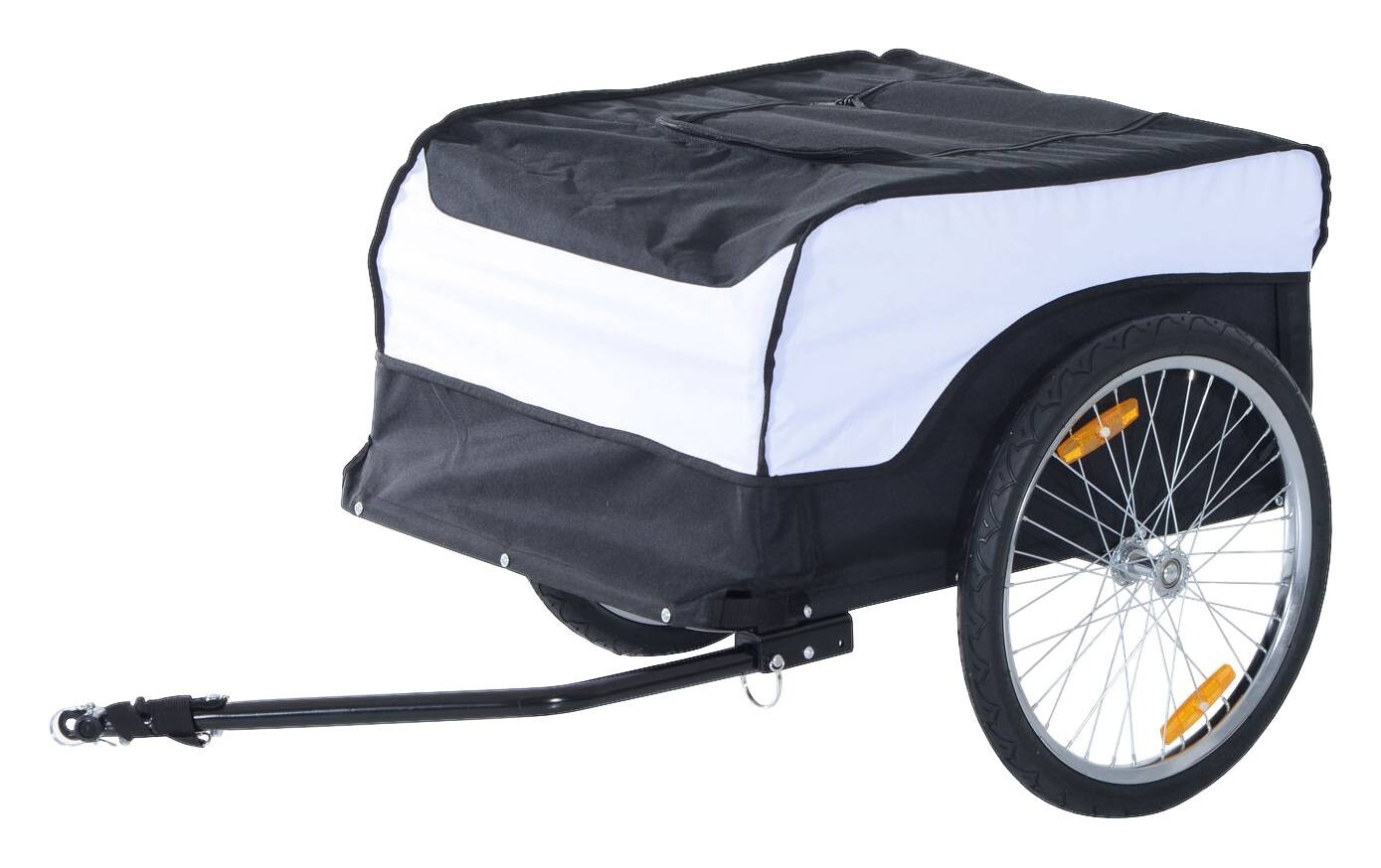 HOMCOM Transportanhänger fürs Fahrrad