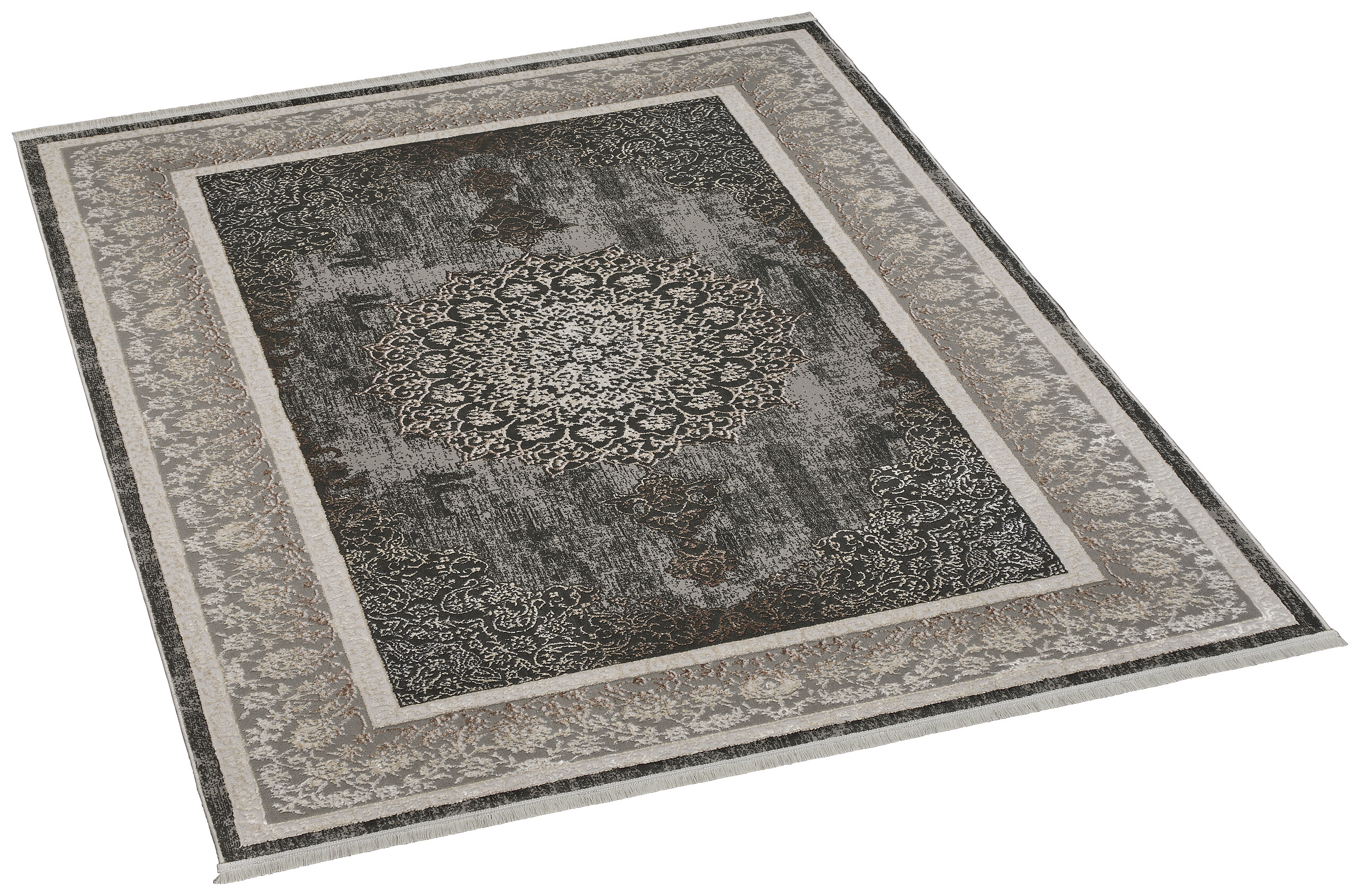 Webteppich Salsa grau B/L: ca. 200x290 cm Webteppich Salsa grau B/L: ca. 200x290 cm