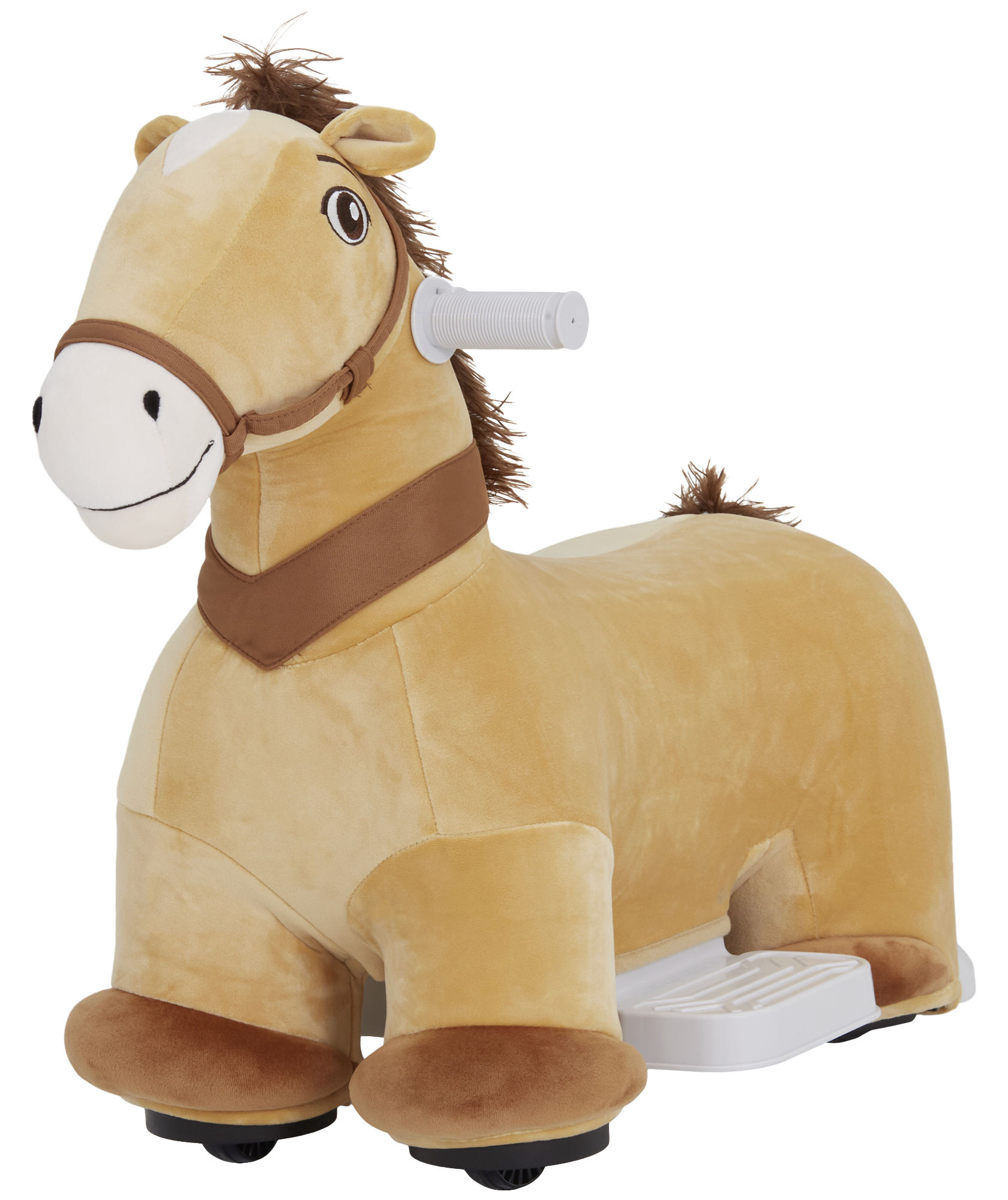 AIYAPLAY Elektrisches Pferd braun B/H/L: ca. 34x53x69 cm