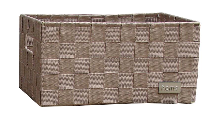POCOline Aufbewahrungskorb taupe Nylon B/H/L: ca. 18x14x28 cm
