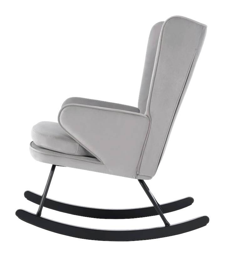 Schaukelstuhl Melorie 100 grau B/H/T: ca. 86x95x65 cm