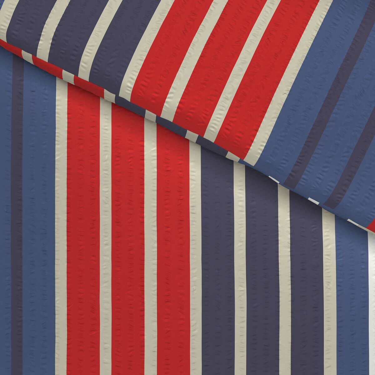 Baumwoll Bettwäsche Seersucker