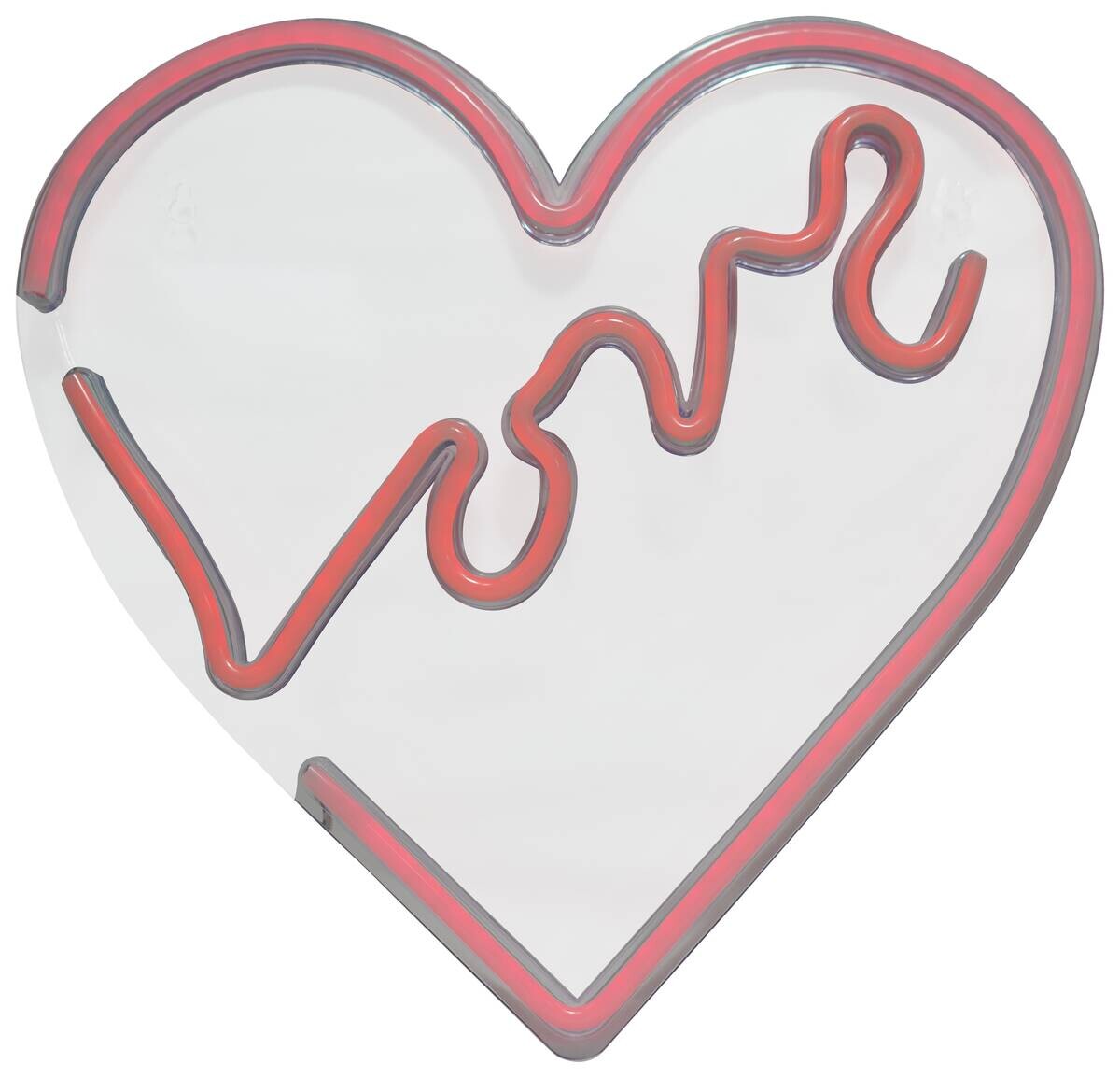 POCOline Kinderzimmerleuchte Love rot B/H: ca. 35x33 cm