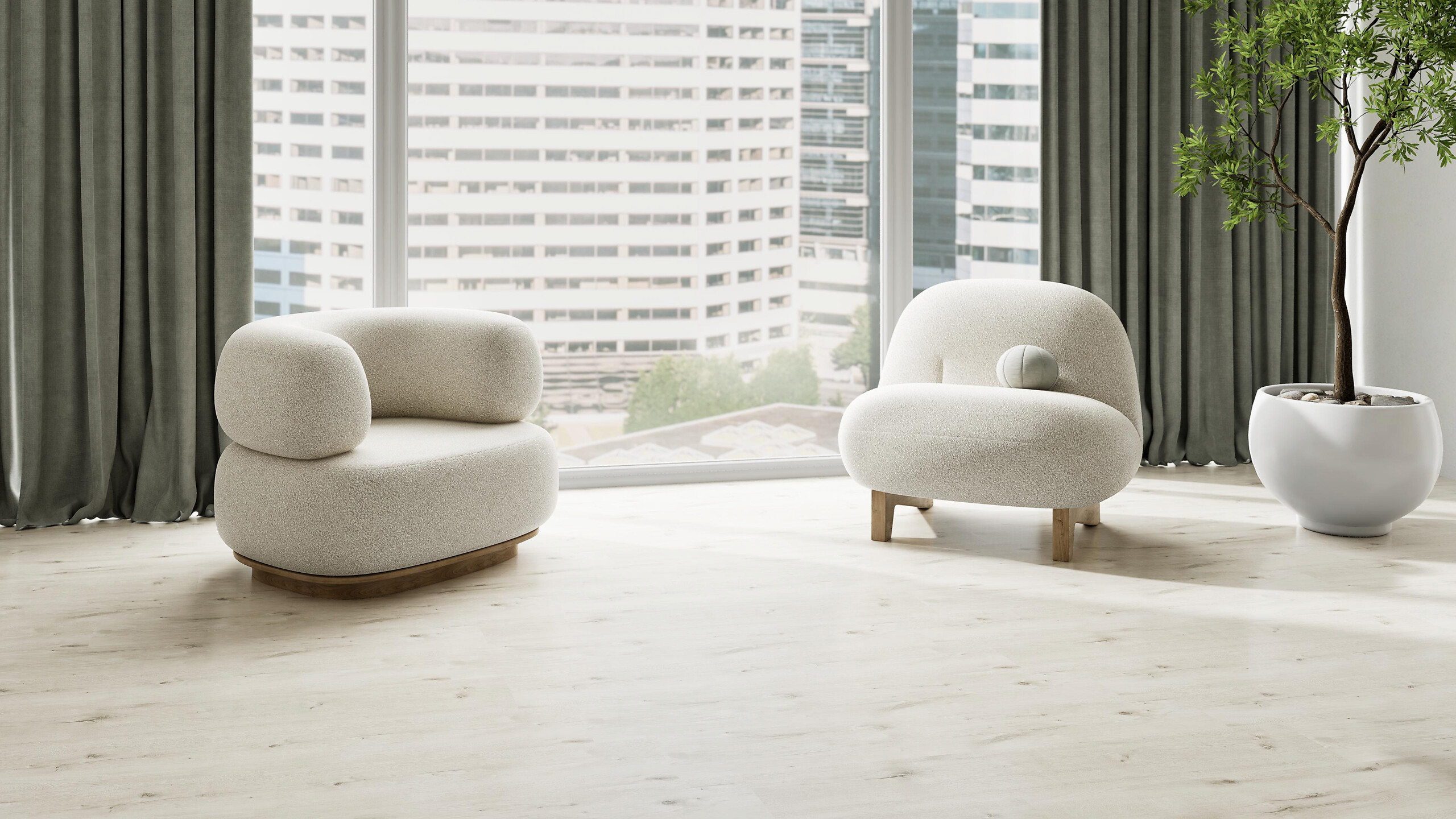 Click-Vinylboden Kindl ca. 2,782 m² im Paket  B/L: ca. 22,8x122 cm pro Paket