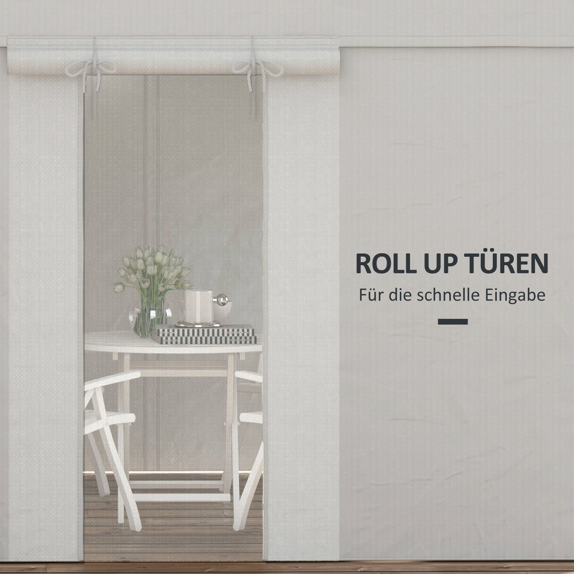 Outsunny Pavillon-Abdeckung 3,6x3m weiß Kunststoff B/H/L: ca. 300x270x360 cm