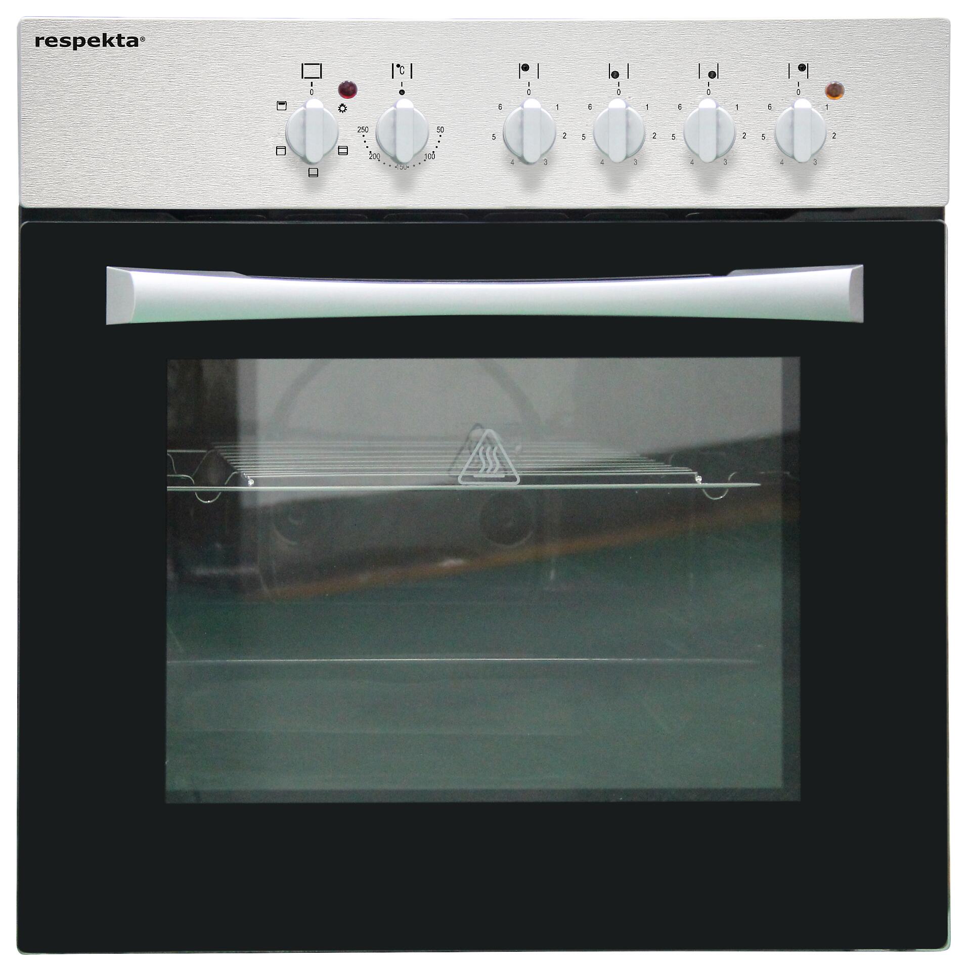 Respekta Küchenblock Economy schwarz B/H/T: ca. 270x200x60 cm