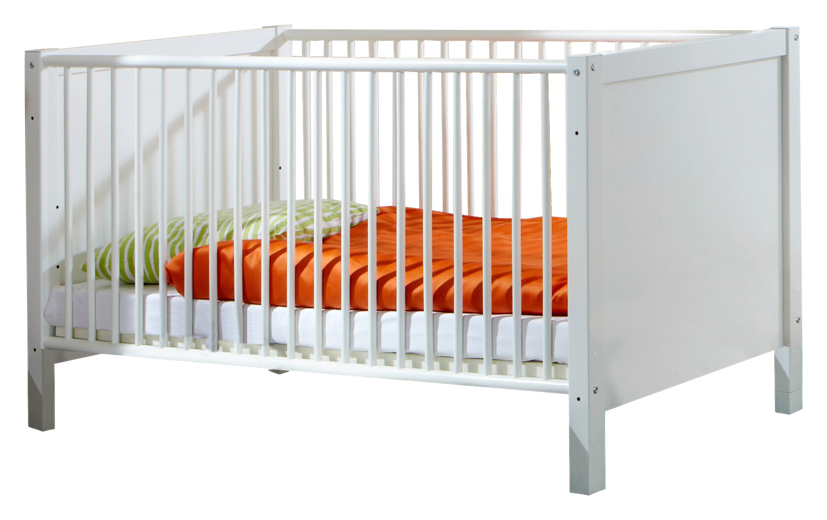 Babybett Filou Alpinweiß Liegefläche B/L: ca. 70x140 cm