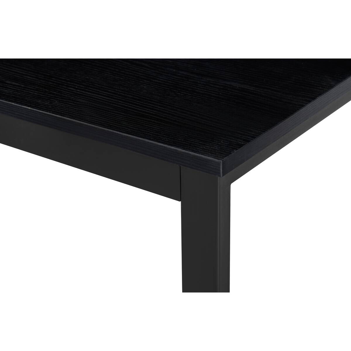 Küchentisch Tessa schwarz Metall B/T: ca. 110x70 cm