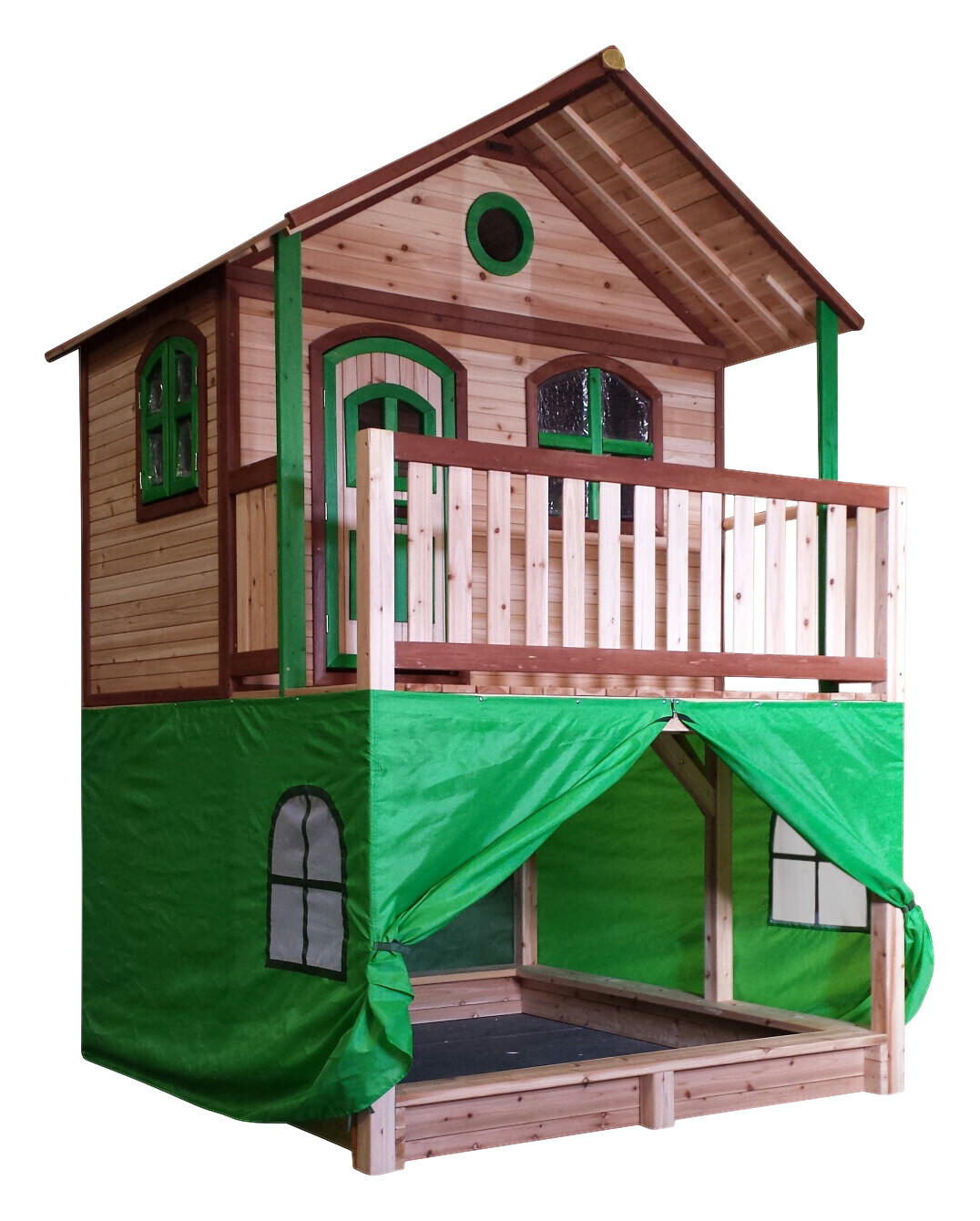 AXI Spielzelt grün B/L: ca. 770x118 cm