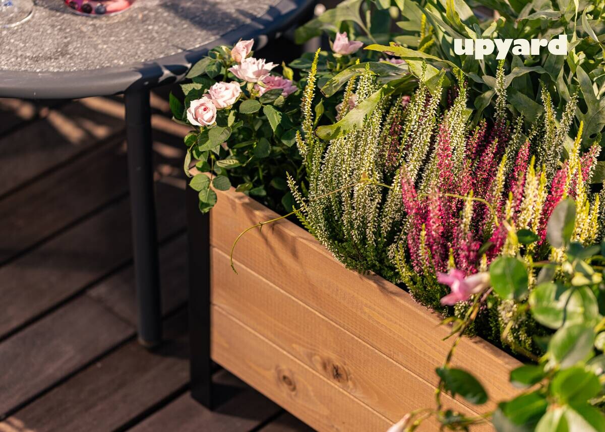 UPYARD Hochbeet MODERN braun Holz B/H/L: ca. 36x32x58 cm